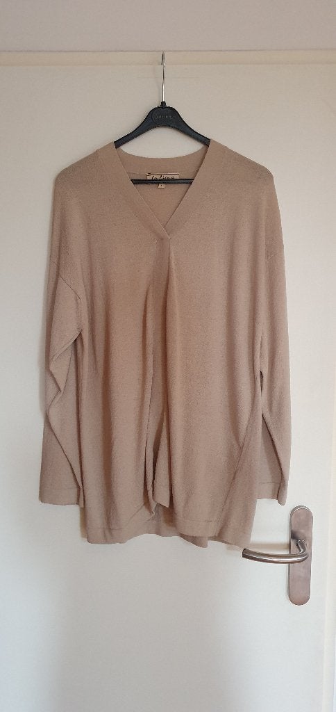 Beige trui van La Ligna, maat L, Kleding | Dames, Truien en Vesten, Maat 38/40 (M), Beige, Ophalen of Verzenden, Zo goed als nieuw