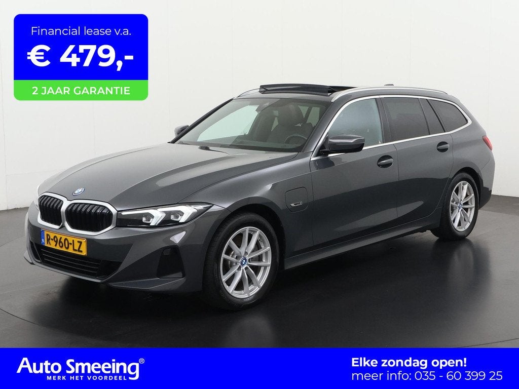 BMW 3 Serie Touring 320e Facelift | Panoramadak | Leder | Zo, Auto's, BMW, Gebruikt, 4 cilinders, Automatische klimaatregeling