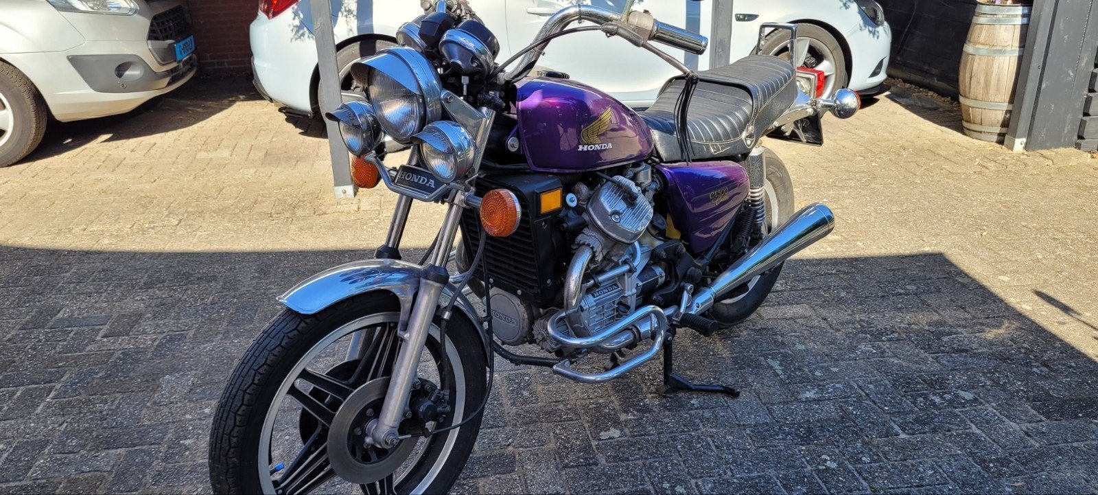 Honda CX 500 Custom, Cardan-aandrijving, 2 cilinders, Gebruikt, Particulier