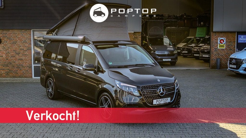 Mercedes-Benz V-Klasse V250 Marco Polo Airmatic, luchtvering, Caravans en Kamperen, Campers, Automaat, Buscamper of Camperbus
