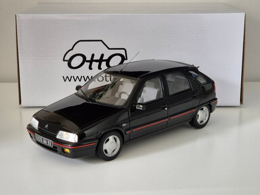 1:18 Ottomobile Citroën ZX Volcane 1.9i Noir Onyx 1991, Hobby en Vrije tijd, Ophalen of Verzenden, Zo goed als nieuw, Auto, OttOMobile