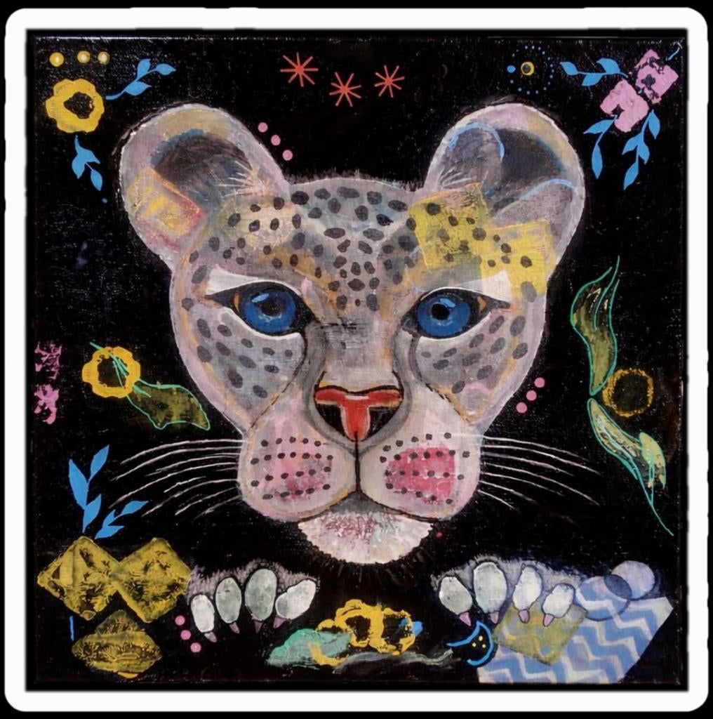 Schilderij Dier/ fantasie, Ophalen of Verzenden