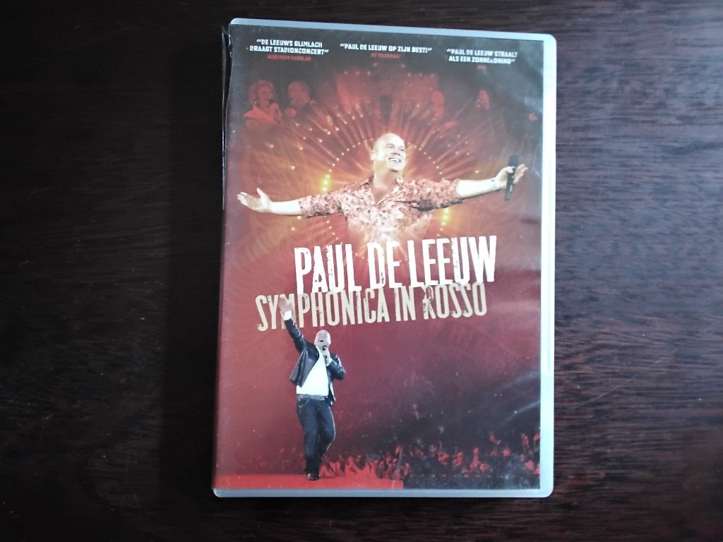 Paul de leeuw symphonica in rosso, origineel, Alle leeftijden, Ophalen of Verzenden, Zo goed als nieuw, Concert
