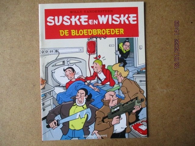 adv5511 suske en wiske sanquin, Eén stripboek, Ophalen, Gelezen