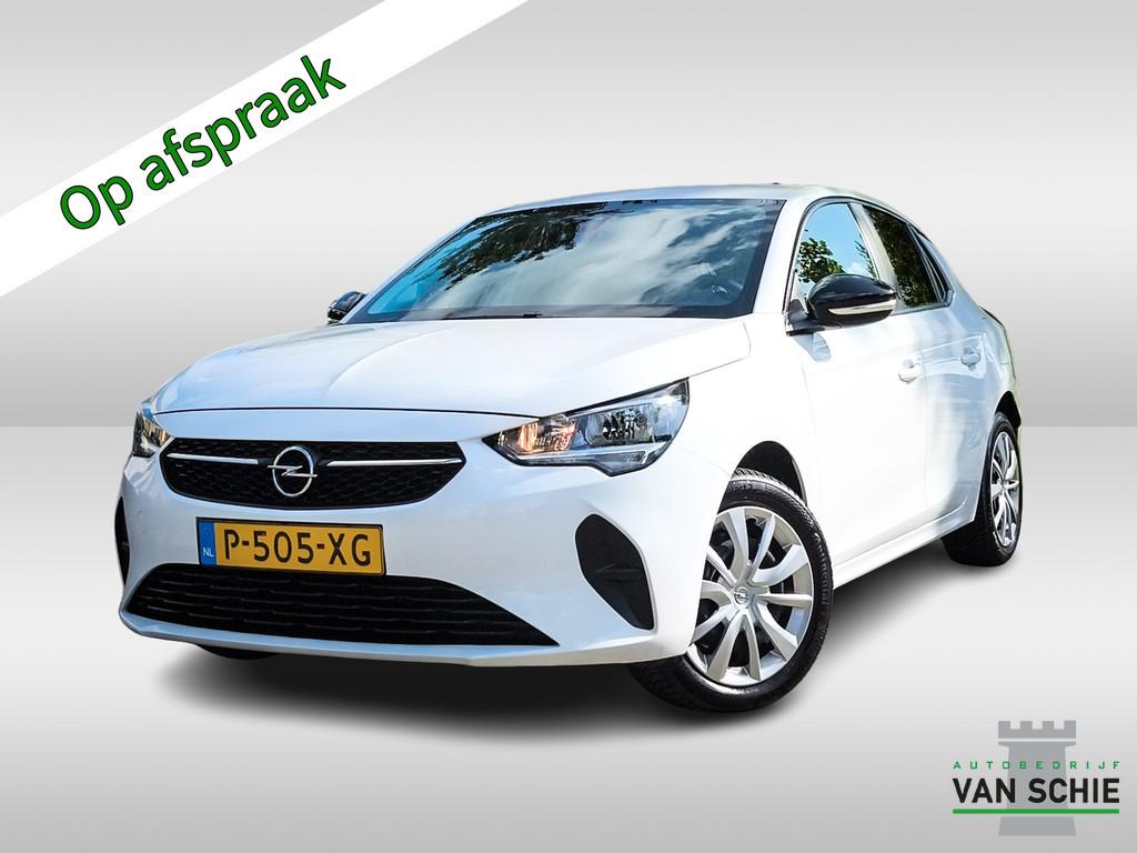 Opel CORSA-E Edition 50 kWh 3-Fase 1e Eig. & Dealer-Onderh B, Auto's, Gebruikt, Zwart, Wit, Origineel Nederlands
