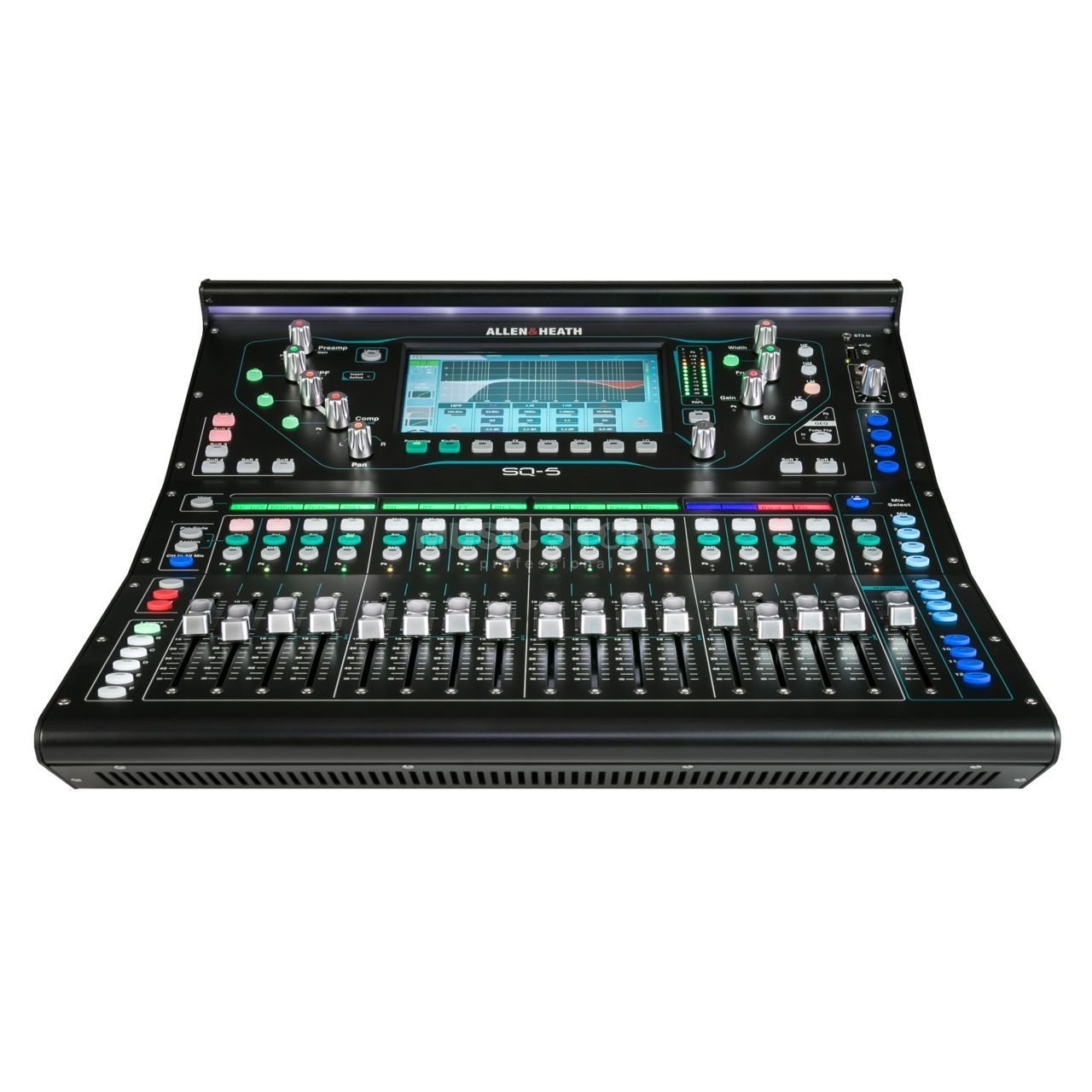 Allen & Heath SQ-5 Digitale Mixer, 6 maanden oud, nieuwstaat, Ophalen, Microfooningang, Zo goed als nieuw, Allen&heath
