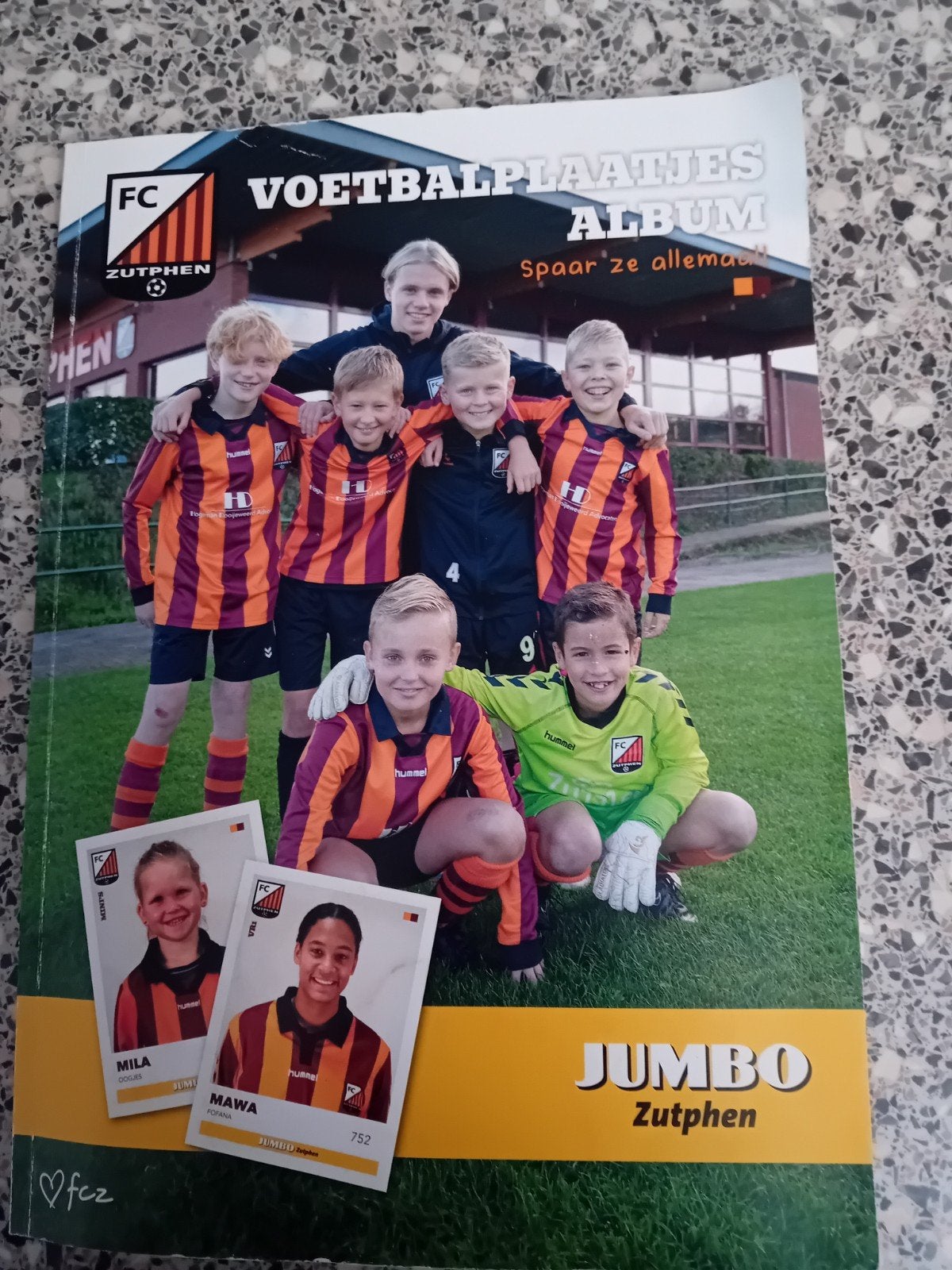 FC Zutphen Voetbalplaatjes Album - Jumbo, Jumbo, Ophalen of Verzenden