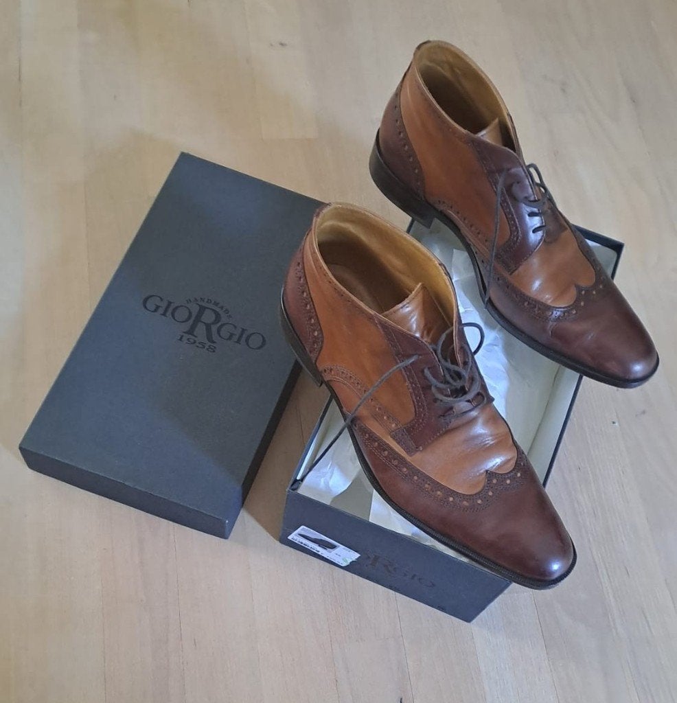 Giorgio Vitello herenschoenen, Bruin, Giorgio, Ophalen of Verzenden, Zo goed als nieuw