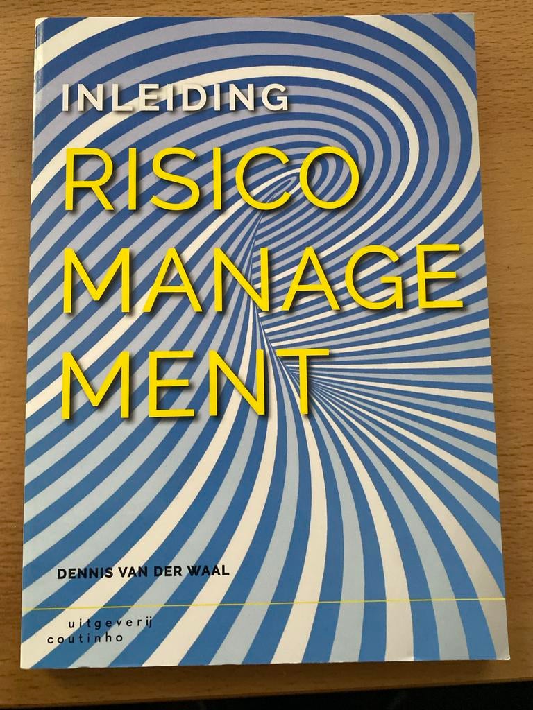 Inleiding Risicomanagement - Dennis van der Waal, Ophalen of Verzenden, Gelezen, Management