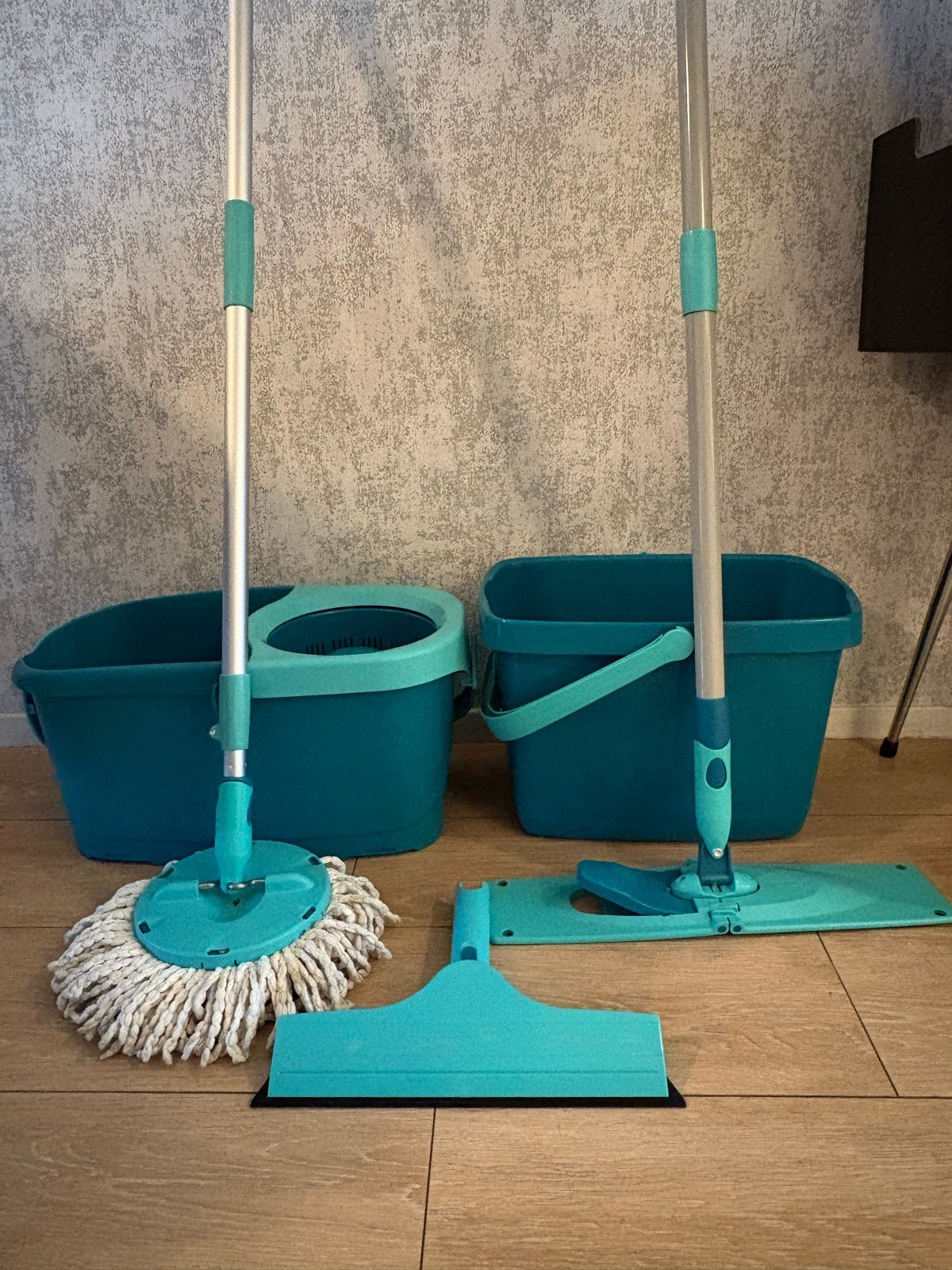 Leifheit Schoonmaakset: Dweil, Mop, Emmer & Raamwisser, Ophalen, Overige typen