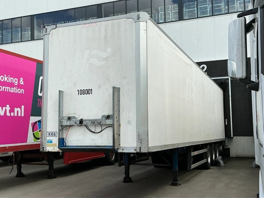 Groenewegen gesloten oplegger bouwjaar 2005 OH-82-ZN, Bedrijf, Te koop
