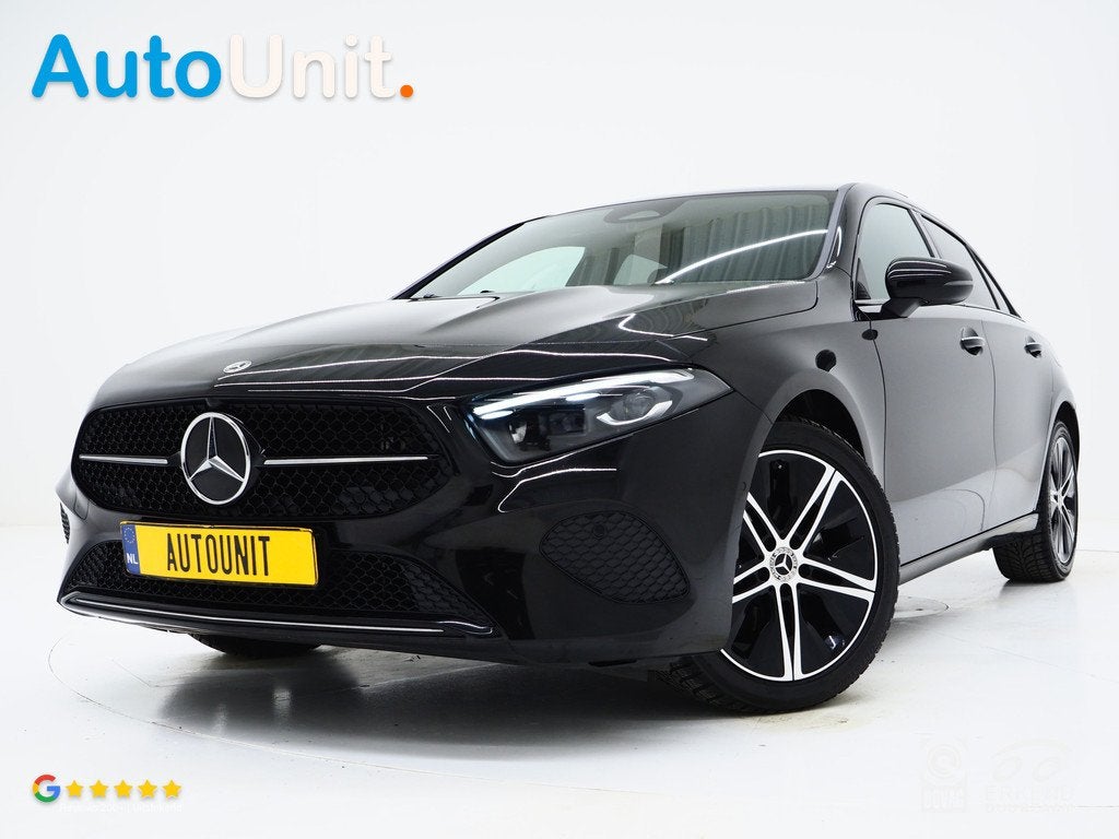Mercedes-Benz A-Klasse 250 e Luxury Line | Panoramadak | Sfe, Auto's, Mercedes-Benz, Gebruikt, Zwart, 4 cilinders, Automatische klimaatregeling
