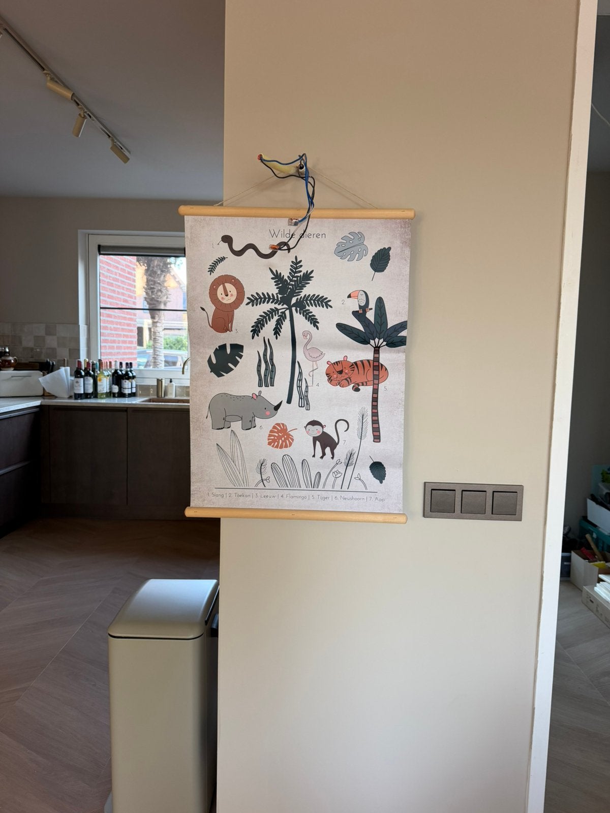 Poster kinderkamer, Kinderen en Baby's, Kinderkamer | Inrichting en Decoratie, Ophalen, Zo goed als nieuw, Wanddecoratie