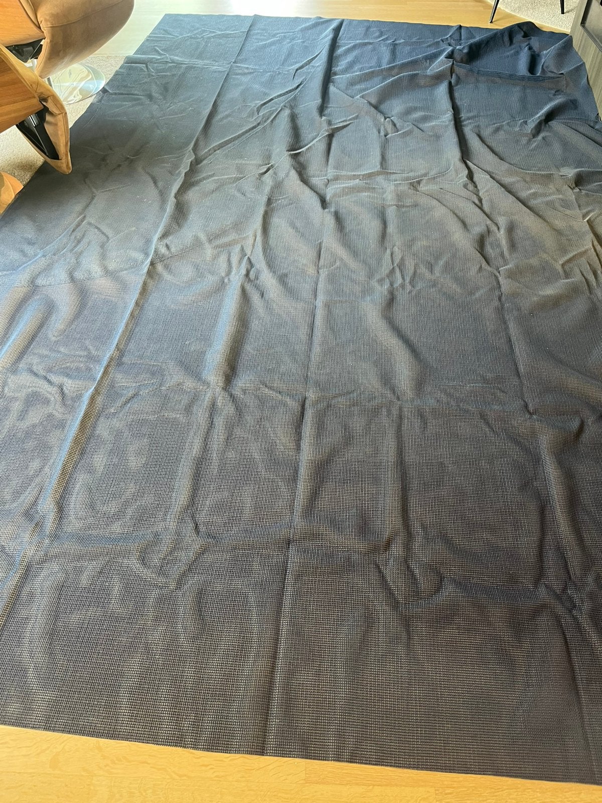 Blauw tentzeil / tentdoek nieuw 398x249 cm in tas, Caravans en Kamperen, Ophalen of Verzenden, Zo goed als nieuw