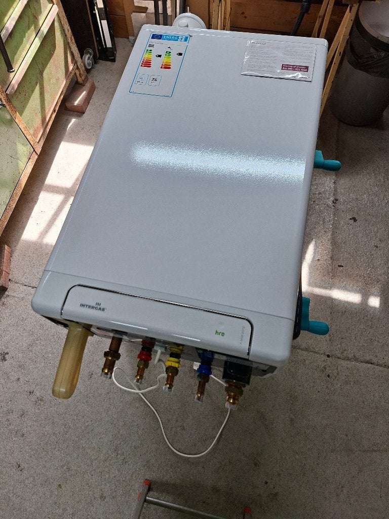 Intergas Combi Compact HRe 36/30a CV-ketel (2016), Doe-het-zelf en Verbouw, Verwarming en Radiatoren, Ophalen, 30 tot 80 cm, Gebruikt