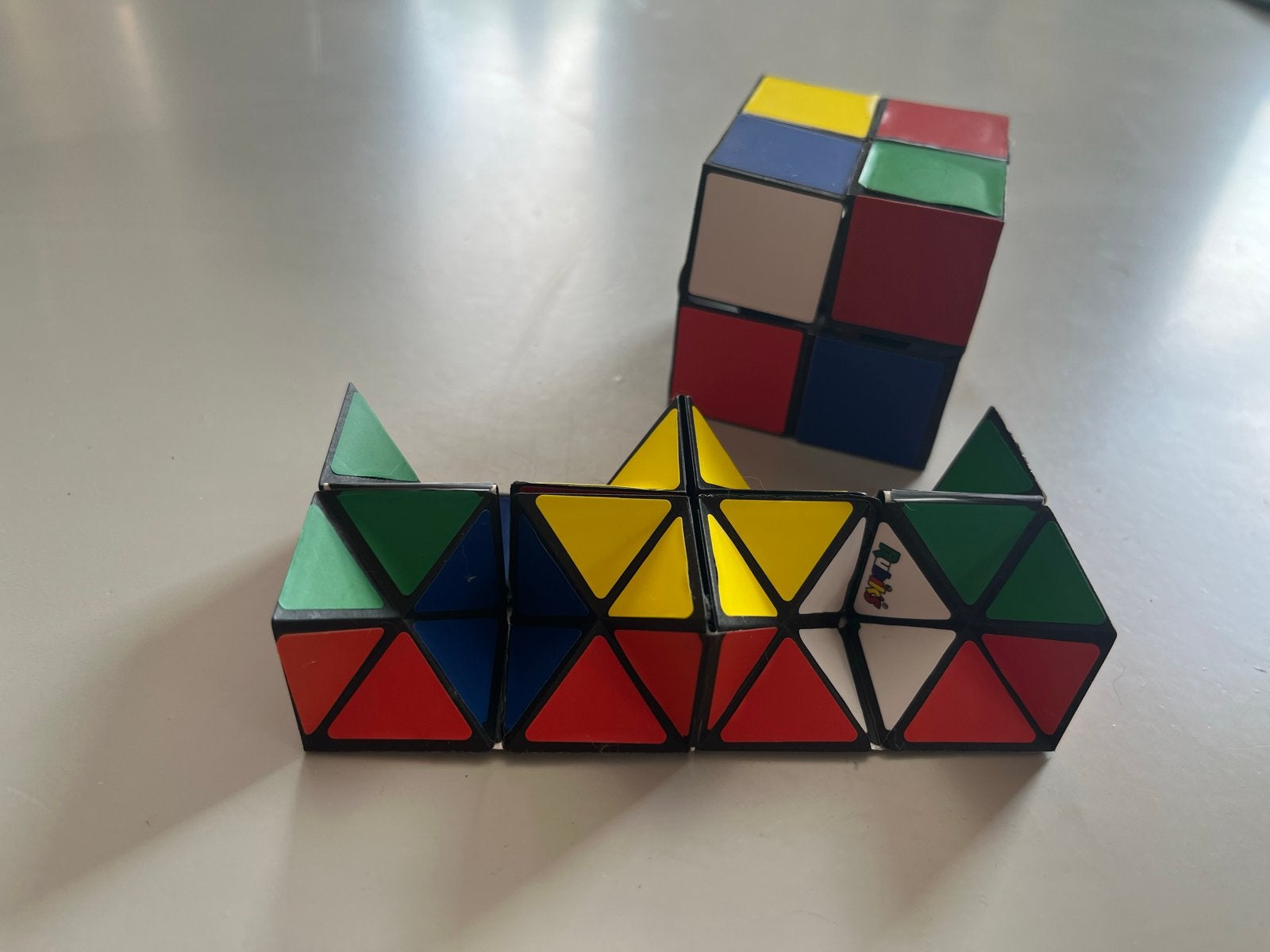 Rubik's Magic Star en Rubik's Cube Set, Ophalen of Verzenden, Zo goed als nieuw, Jongen of Meisje