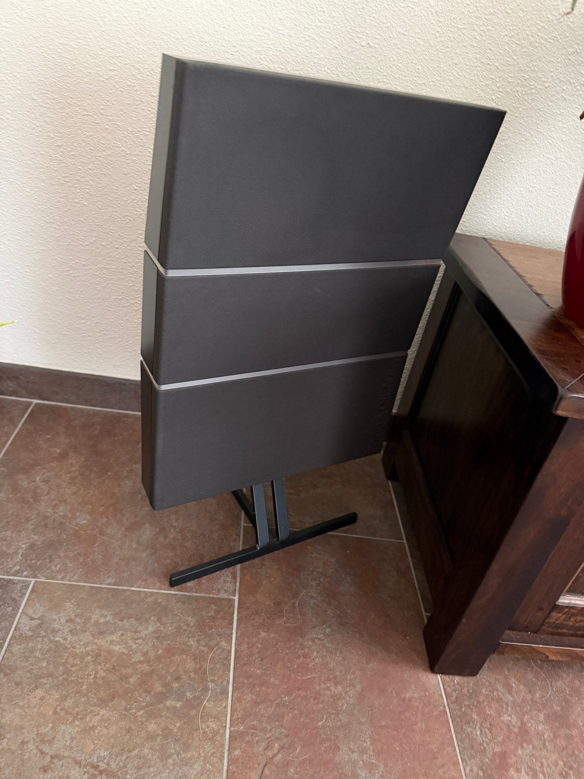 Bang & Olufsen Red Line 45 Speakers - Type 6514, Stereo speakers, Gebruikt, Inclusief standaarden, Ophalen of Verzenden