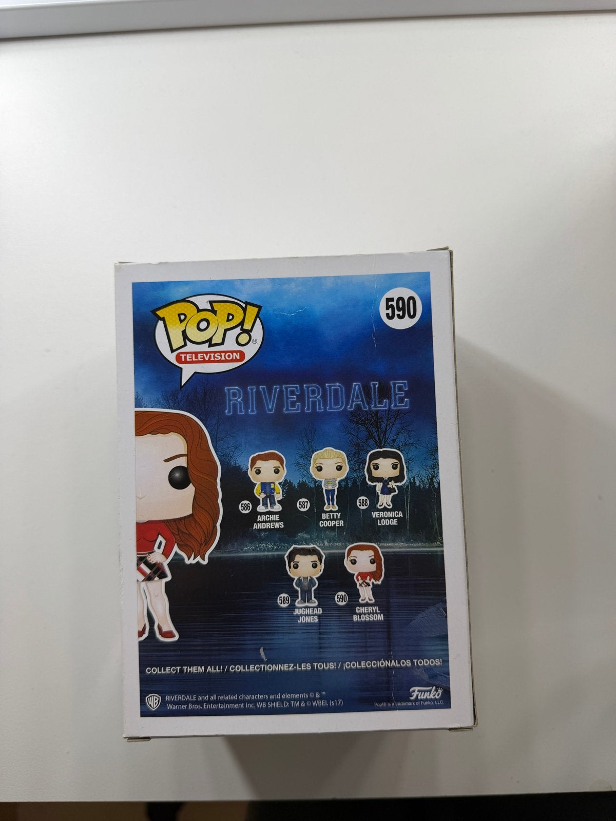 Funko Pop! Riverdale Cheryl Blossom #590, Ophalen of Verzenden, Zo goed als nieuw