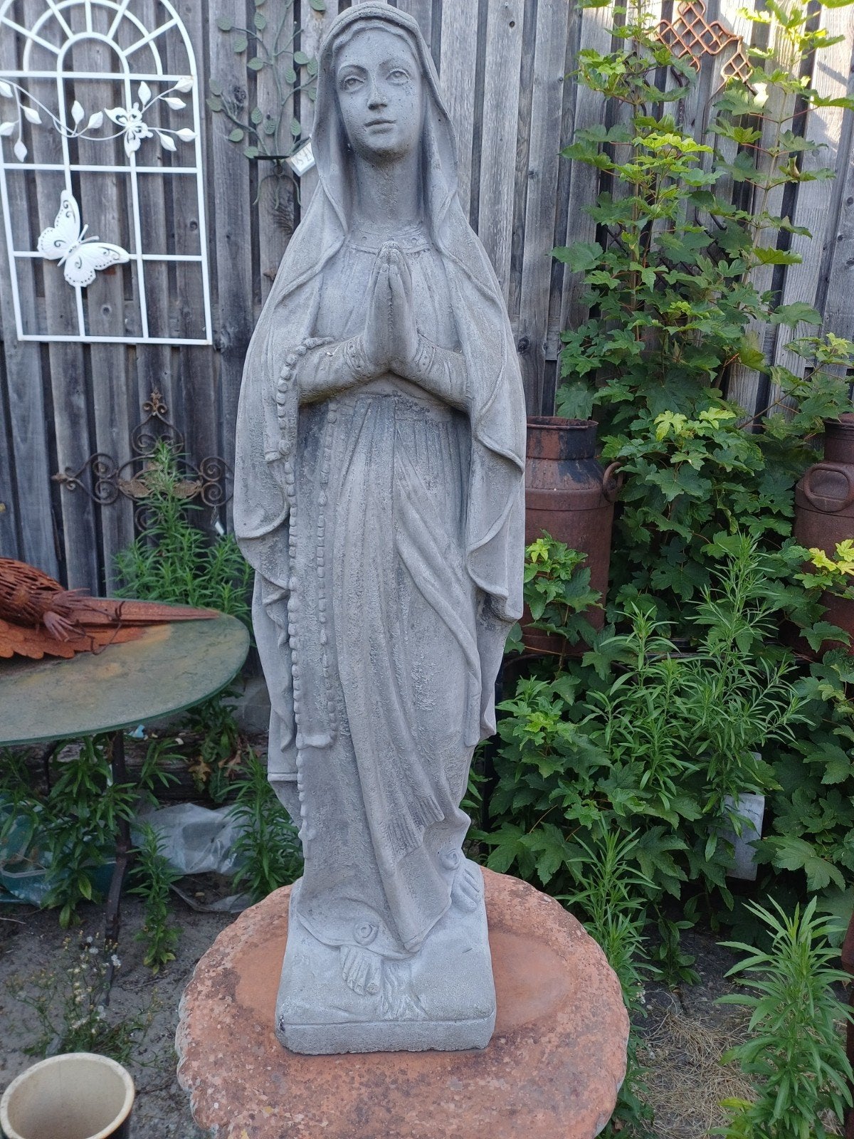 Betonnen Maria, Tuin en Terras, Ophalen, Zo goed als nieuw, Beton, Overige typen