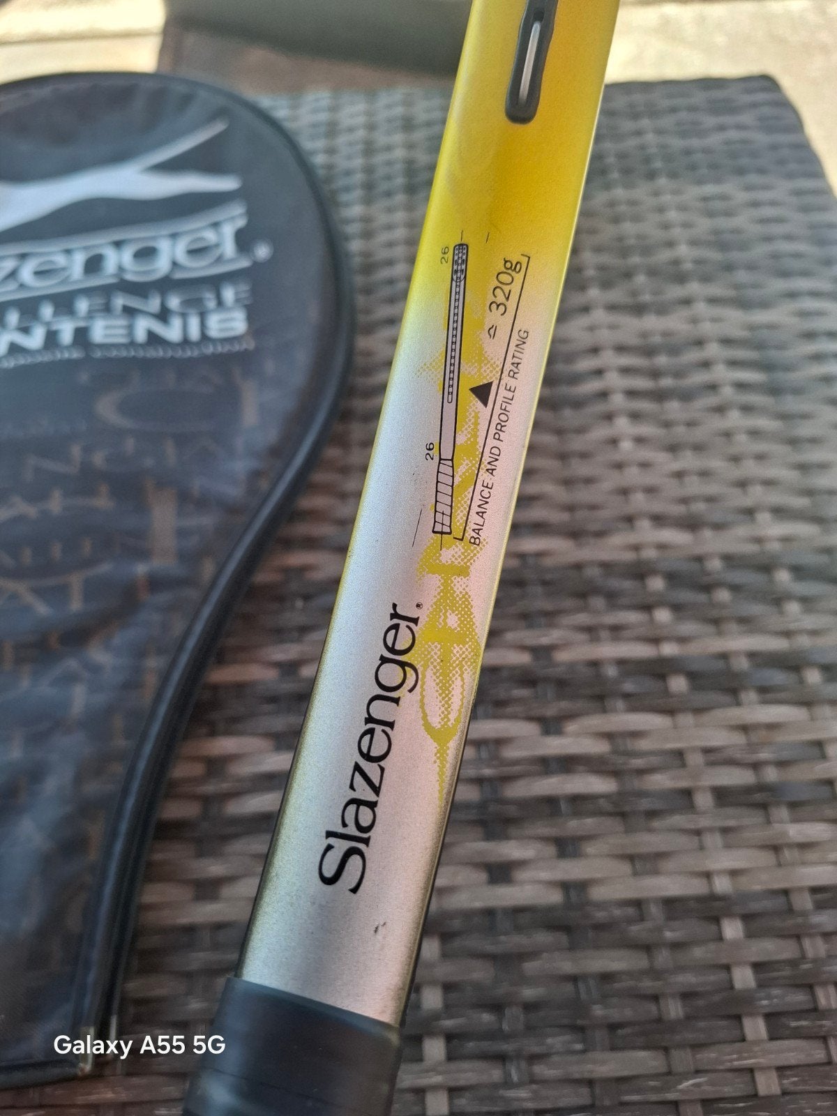 Slazenger Tennisracket met hoes L1, Gebruikt, Slazenger International Ltd, Shirebrook, NG20 8RY, UK, Ophalen of Verzenden, Slazenger