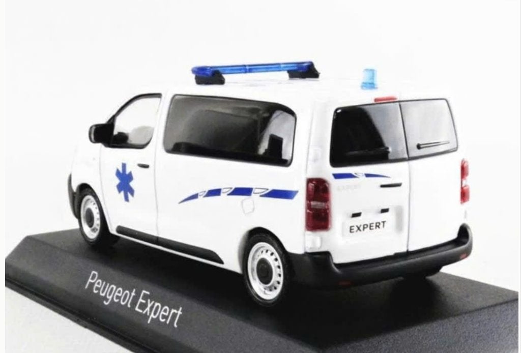 Peugeot Expert 2016 Ambulance schaal 1:43 NOREV ref: 479865, Hobby en Vrije tijd, Modelauto's | 1:43, Verzenden, Nieuw, Auto, Norev