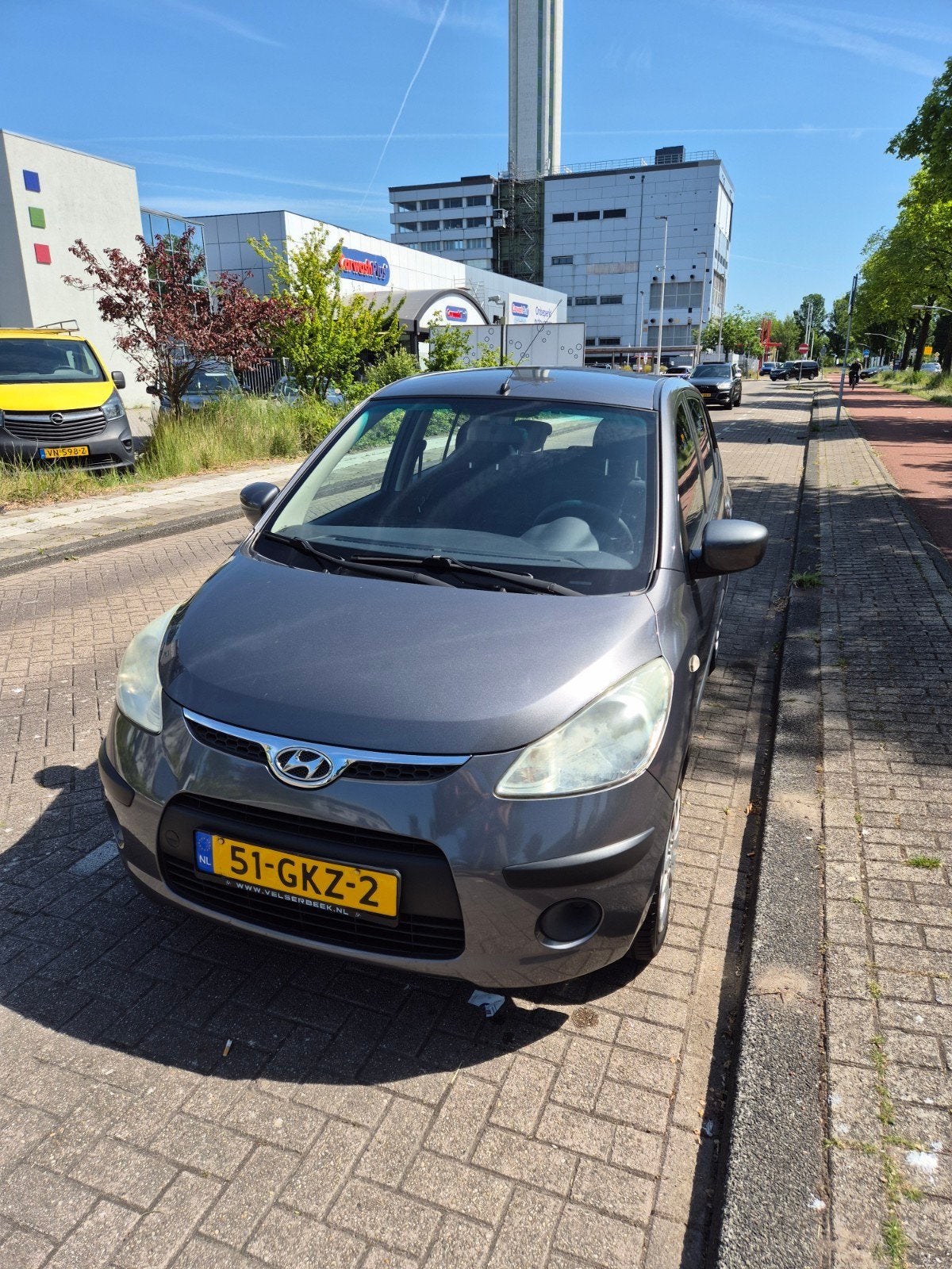 Hyundai i10 uit 2008, 41878km, Auto's, Hyundai, Particulier, i10, Airbags, Airconditioning, Isofix, Radio, Benzine, B, Hatchback