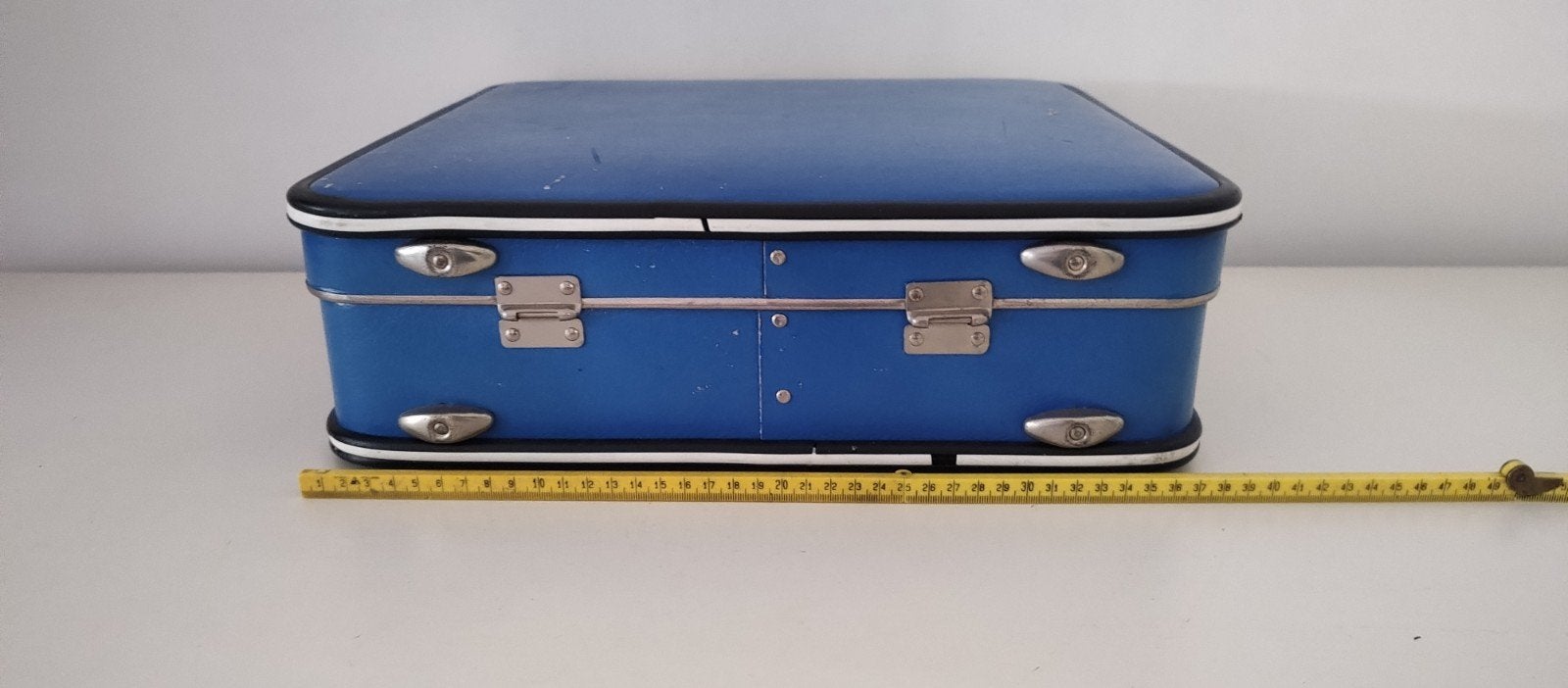 K720 VINTAGE jaren 70 KLM stewardess koffer, zeer fraai, Overige materialen, Gebruikt, Onbekend, Minder dan 50 cm