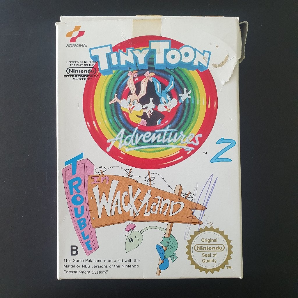 Nintendo NES Tiny Toon Adventures 2, Gebruikt, 1 speler, Vanaf 3 jaar, Ophalen
