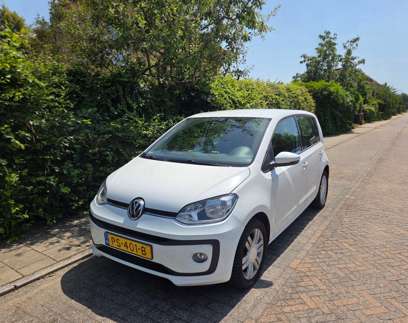 Volkswagen up! 1.0 bmt high 5deurs, Auto's, Voorwielaandrijving, Up!, 4 stoelen, Wit