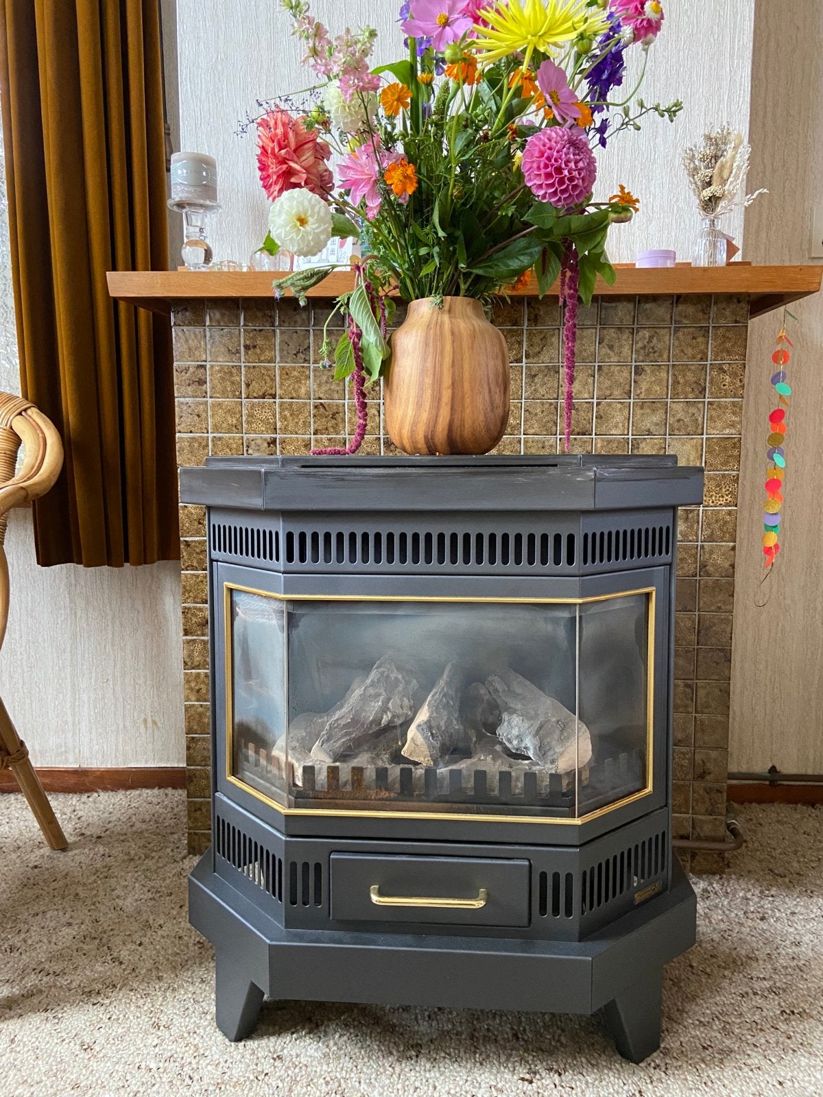Thermoset Prestige T/H Gaskachel - in goede staat, Huis en Inrichting, Ophalen, Gebruikt, Gas, Vrijstaand