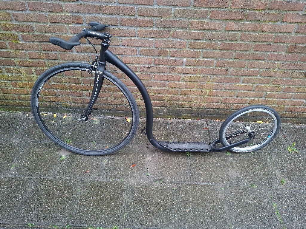 Te koop Kickbike G4 zwart - in goede staat, Ophalen, Gebruikt, Kickbike