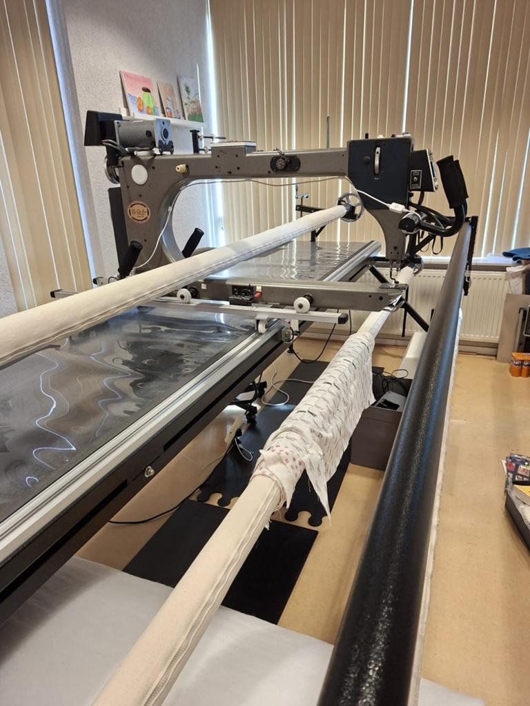 Professionele Longarm Quiltmachine, Gebruikt, Naaimachine, Industrieel, Ophalen
