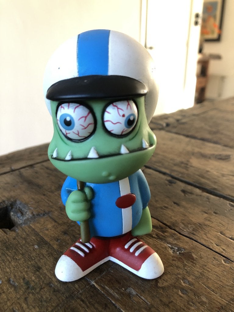 Action figure vinyl toy collectable race monster zombie, Ophalen of Verzenden, Gebruikt