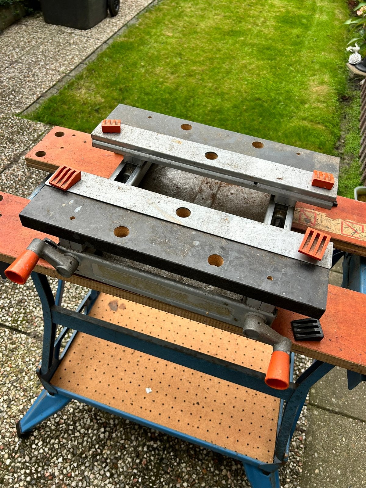 Klein tafelmodel workmate, Ophalen, Gebruikt, Minder dan 70 cm