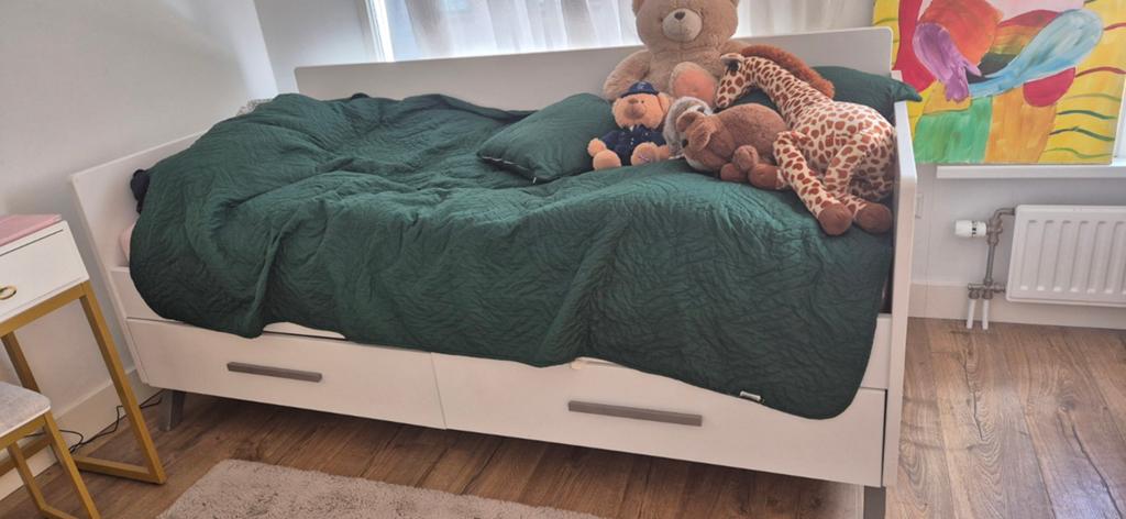 Bopita bed 90x200, Ophalen, Gebruikt, 90 cm, Eenpersoons
