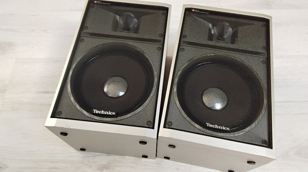 Technics SB-F5 2 Way Speaker System, Stereo speakers, Gebruikt, Minder dan 60 watt, Ophalen