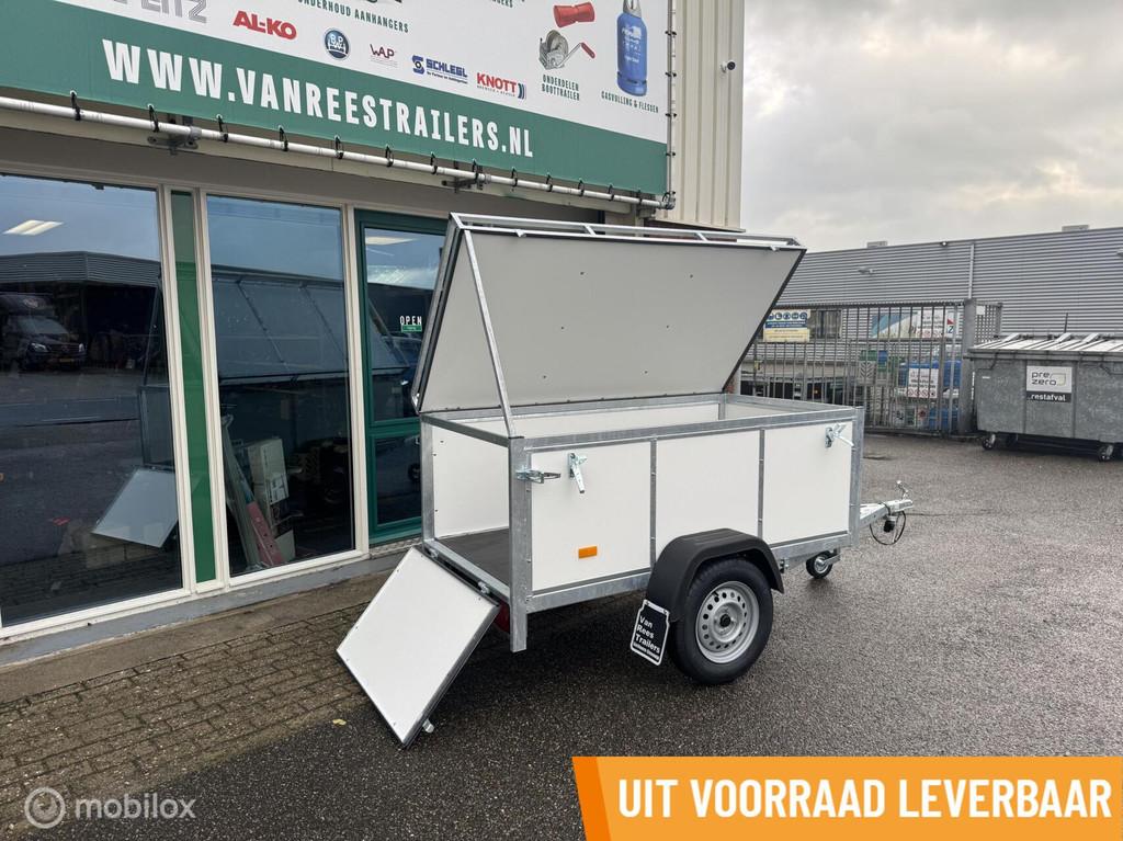 Nieuw bagagewagen 200x100x60 750kg, Nieuw