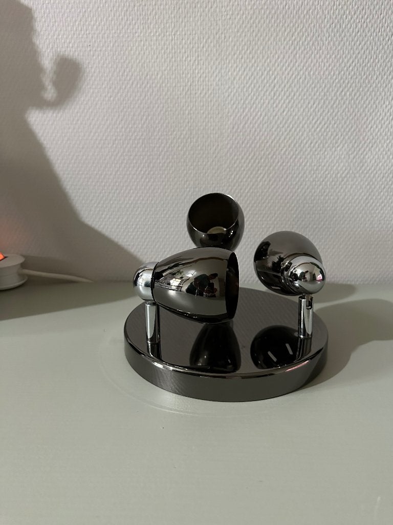 plafondlamp, Modern, Zo goed als nieuw, Plafondlamp, Grijs
