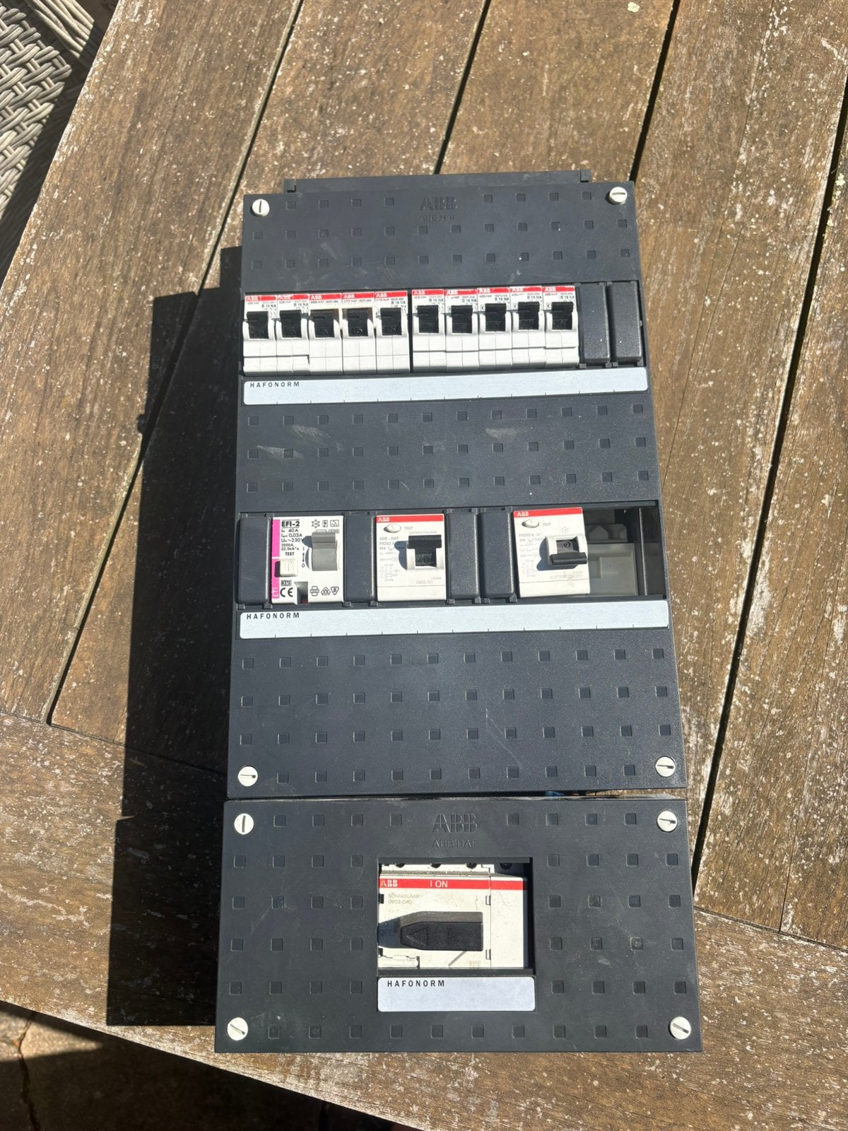 Abb meterkast, Ophalen, Zo goed als nieuw, Overige typen