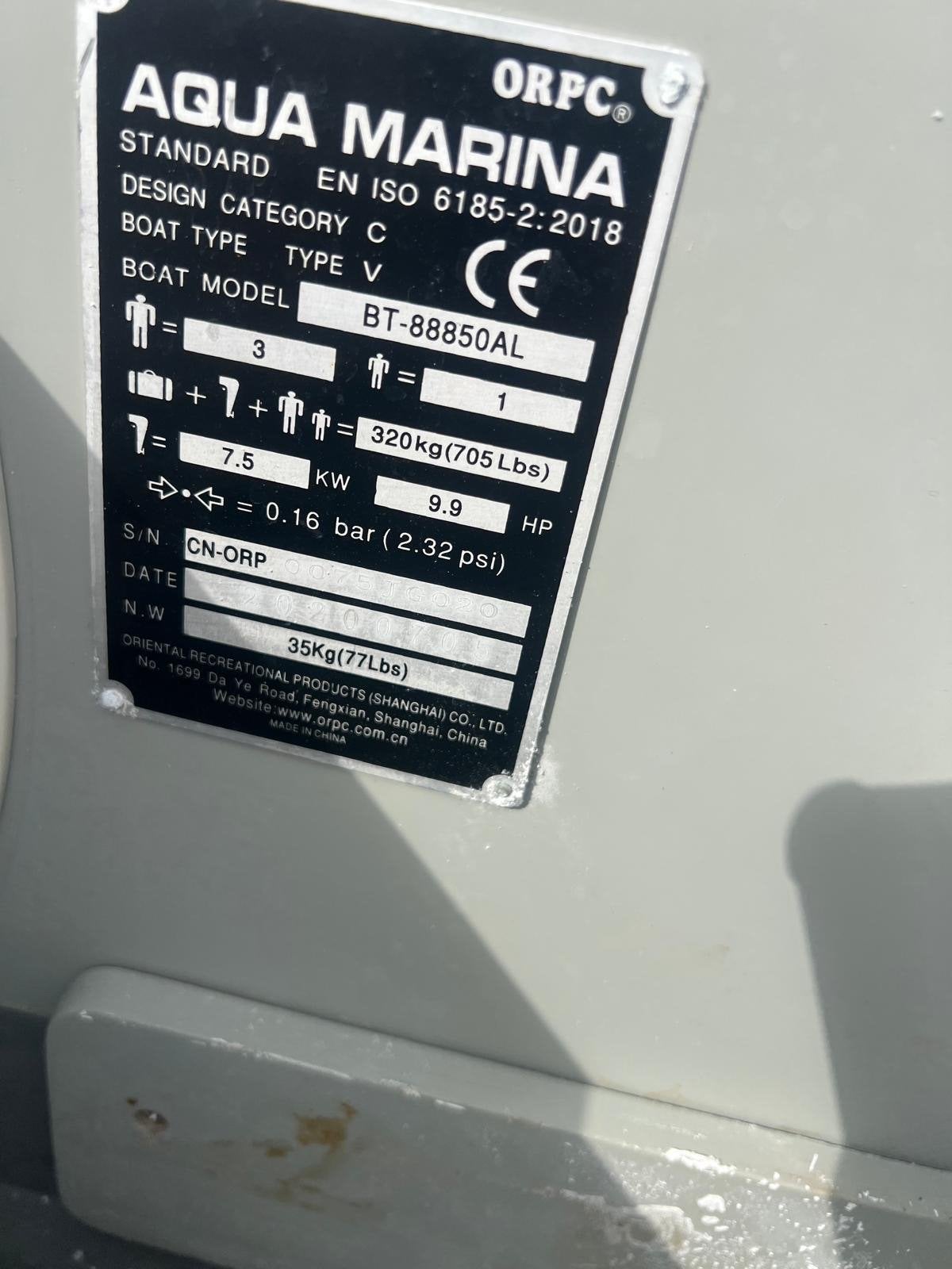 Foto 6 van Aqua Marina opblaasboot met Mercury 4-takt buitenboordmotor