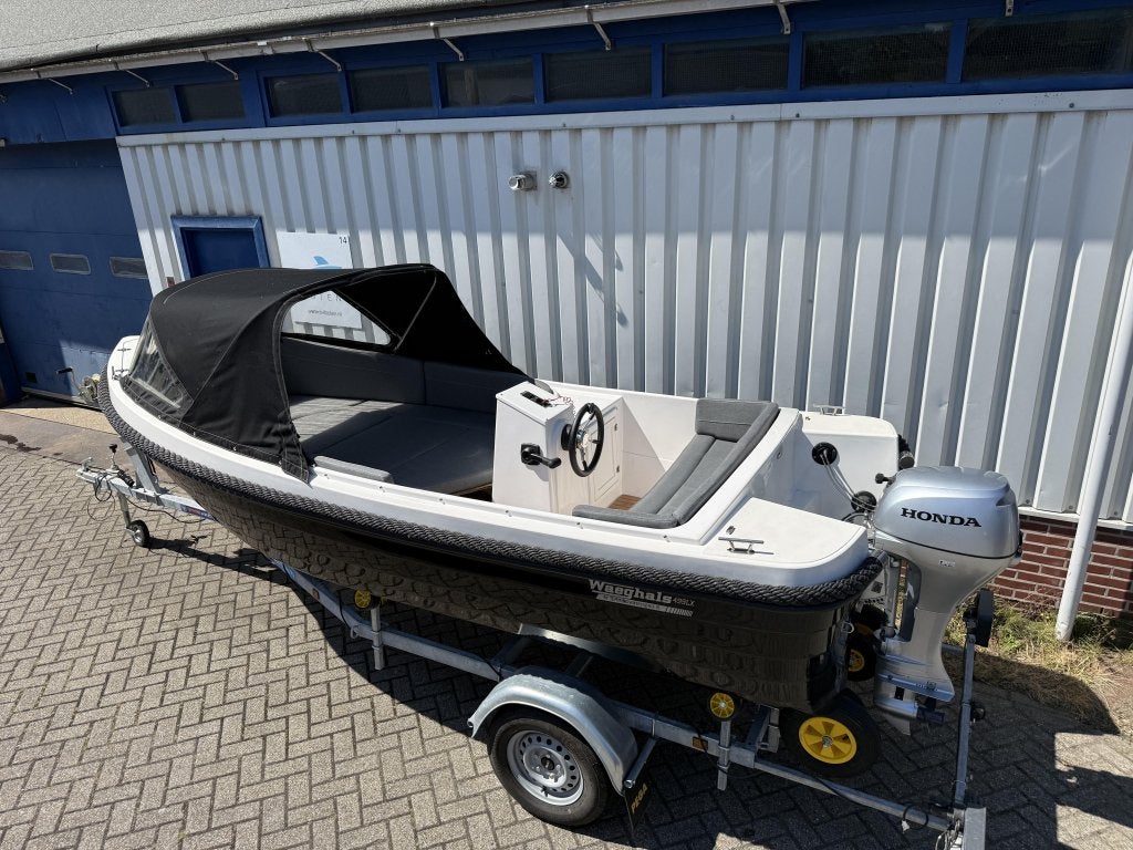 Als Nieuw Waeghals 499LX sloep Honda 15pk, Watersport en Boten, Sloepen, Overige typen, Niet ingevuld, 5 m, Zo goed als nieuw