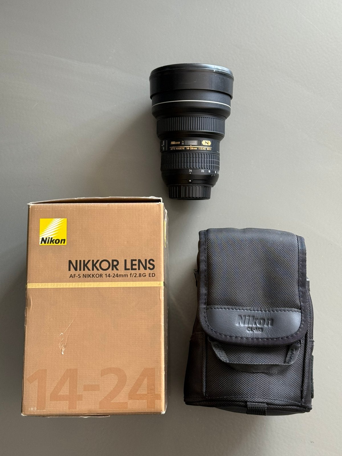 Nikon AF-S Nikkor 14-24 f/2.8 ED N, Gebruikt, Nikon, Nikon F-mount, Zonnekap