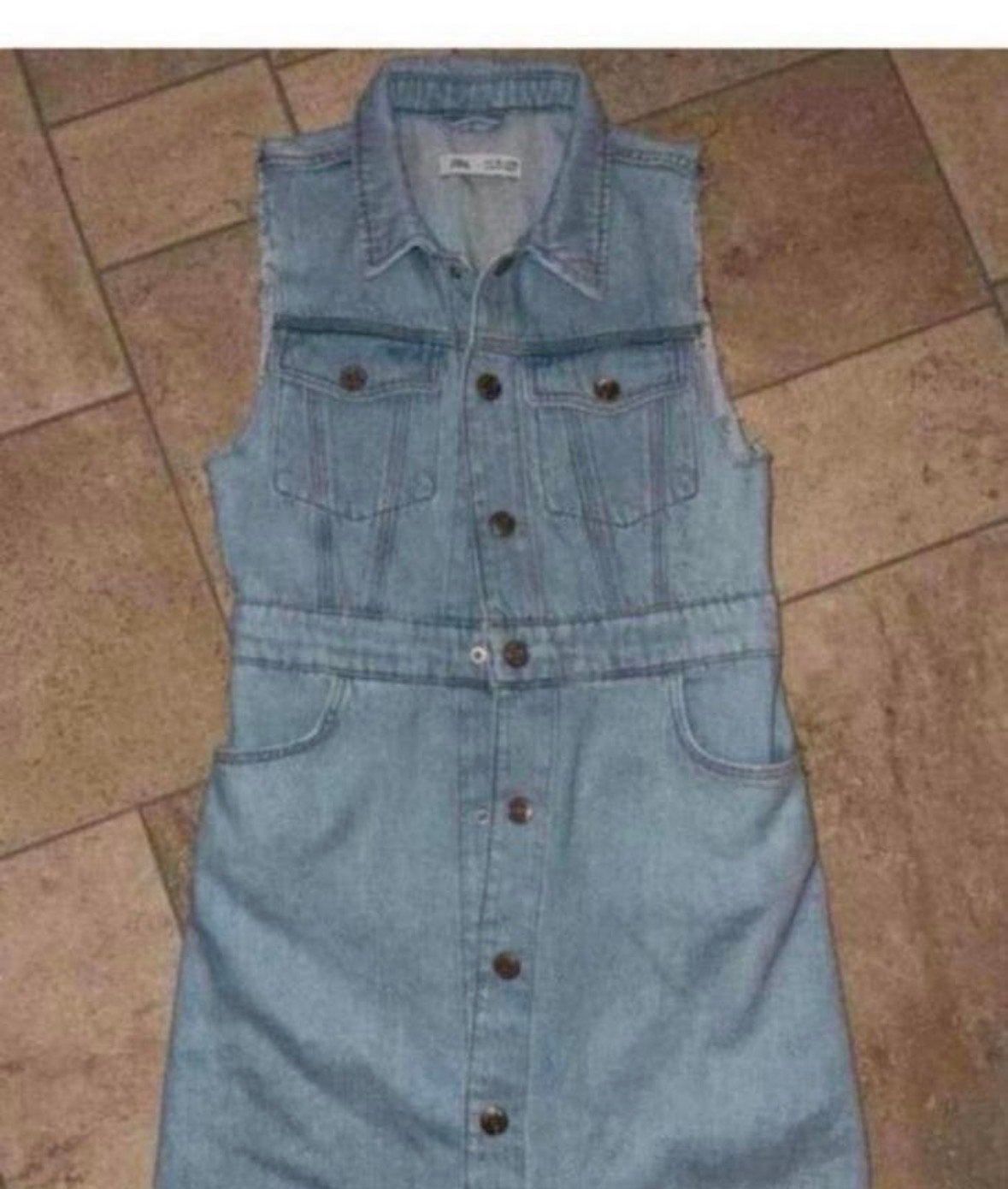 Zara spijkerjurk maat 140, Kinderen en Baby's, Ophalen of Verzenden, Zo goed als nieuw, Meisje, Jurk of Rok