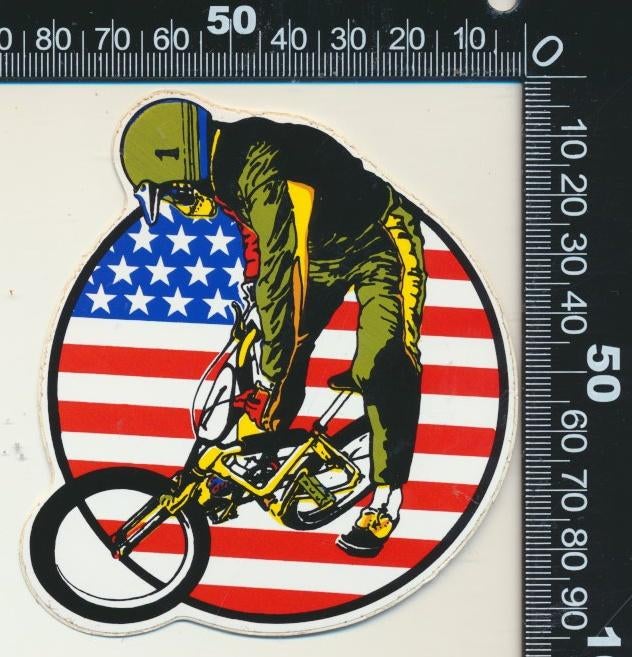 Sticker: BMX (5), Ophalen of Verzenden, Zo goed als nieuw, Sport
