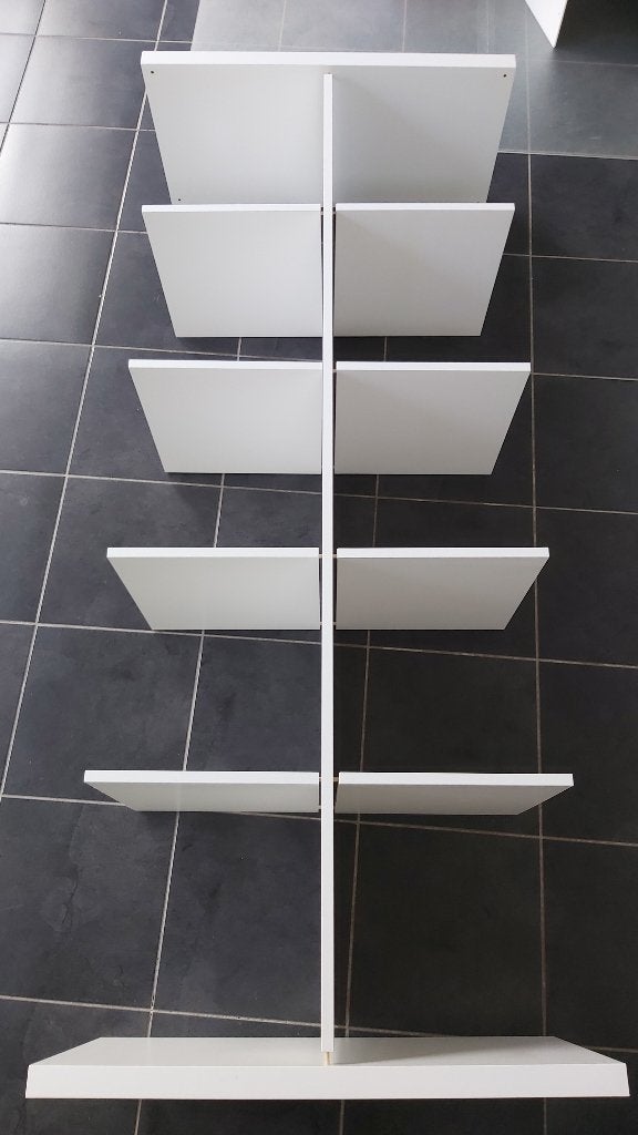 Kallax voor onderdelen - 2x5 vakken of losse plankjes, Ophalen, Met plank(en), Wit, 50 tot 100 cm