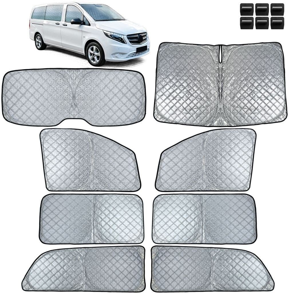 Zonwering Voorruit Mercedes Vito W447 Thermo Zonnescherm 8