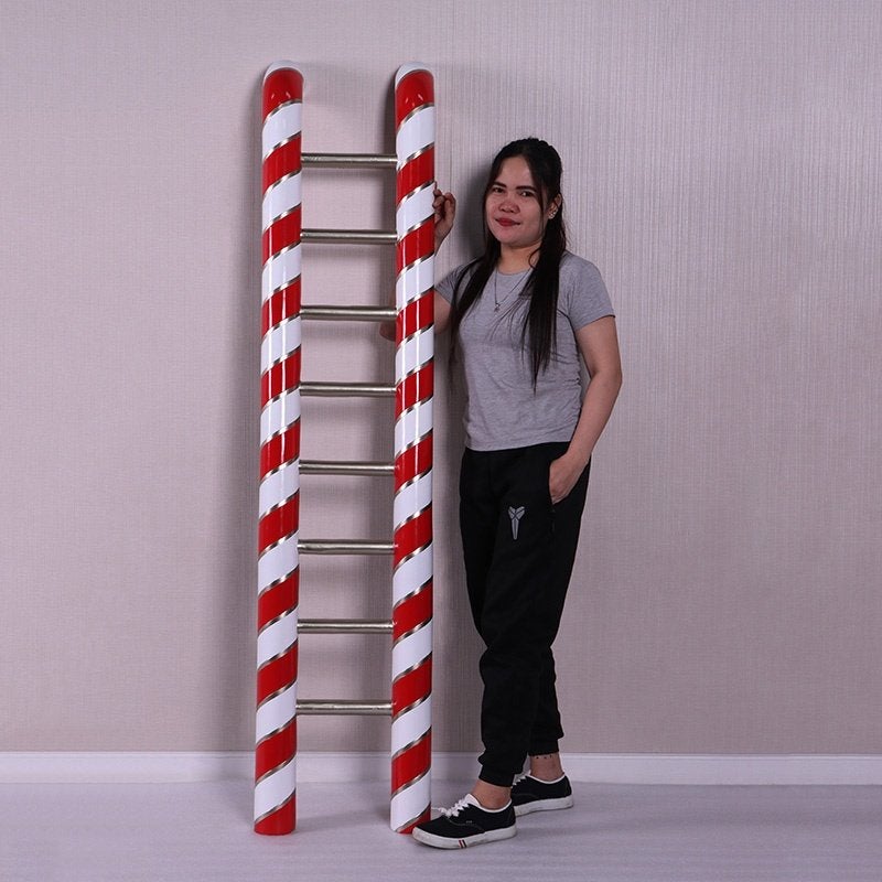 Candy Cane Ladder - Hoogte 180 cm