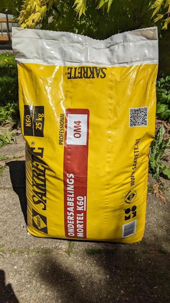 Sakrete ondersabelingsmortel 25 kg, Ophalen, Nieuw
