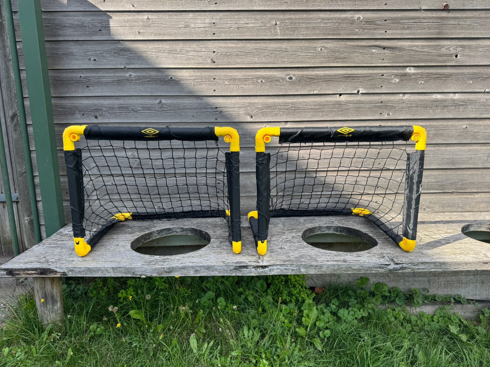 Voetbal goals, Ophalen, Gebruikt