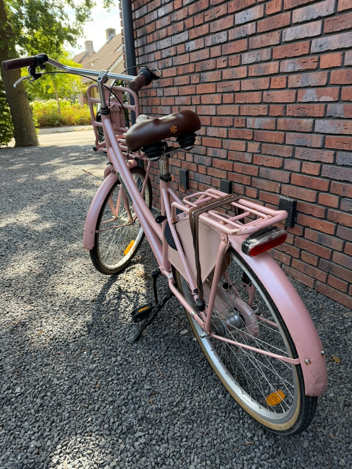 Popal Daily Dutch Basic+ 26 inch meisjesfiets – roze/zalm, Ophalen, Zo goed als nieuw, 20 inch of meer